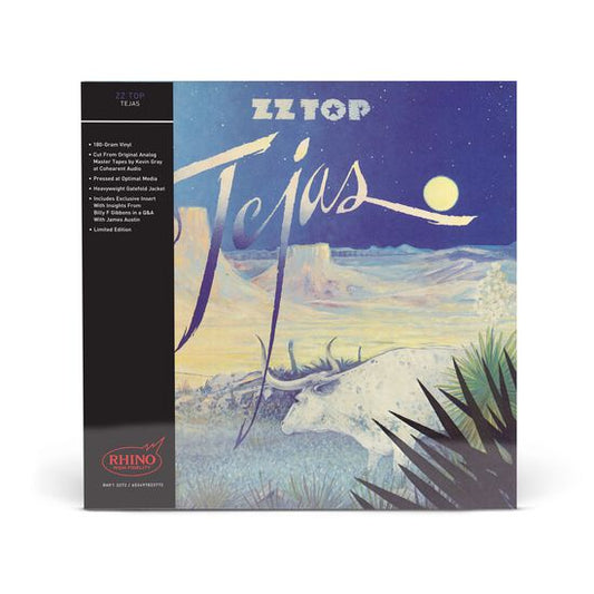 ZZ Top - Tejas - Rhino Hi-Fi LP Vinyl Record Hub