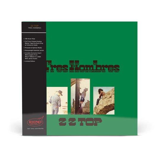 ZZ Top - Tres Hombres - Rhino Hi-Fi LP Vinyl Record Hub